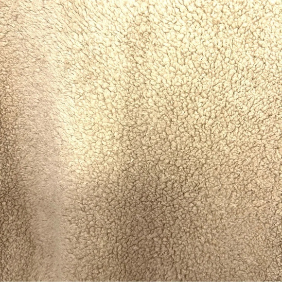 Koolaburra by Ugg quarter zip tan camel teddy bear sheep women’s size large - Picture 6 of 7